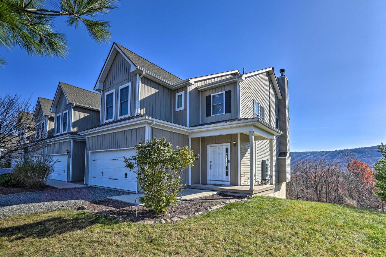 New ! Slopeside Townhome : Wfh, Ski, Dine & Hike Tannersville Exterior photo